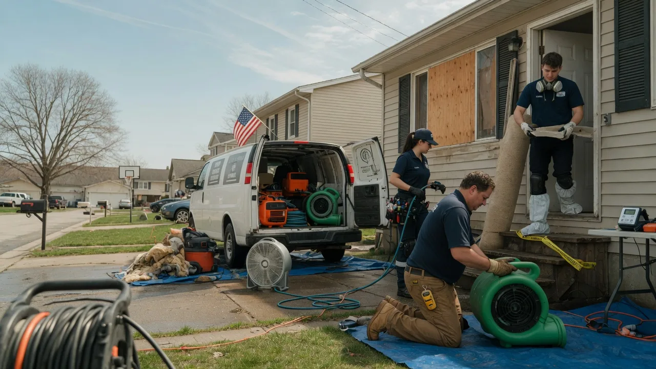 Water Damage Restoration in Blacksville, WV near me